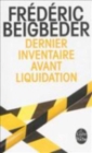 Dernier inventaire avant liquidation - Book