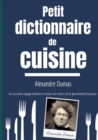 Petit Dictionnaire de Cuisine - Book