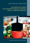 Dictionnaire des modes de cuisson & de conservation des aliments pour la corticotherapie - Book