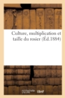 Culture, Multiplication Et Taille Du Rosier - Book