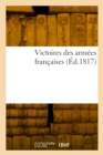 Victoires des armees francaises - Book