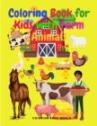 Coloring Book for Kids with Farm Animals - Book