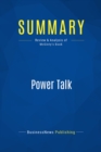 Summary: Power Talk - eBook