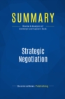 Summary: Strategic Negotiation - eBook