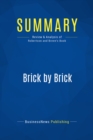 Summary: Brick by Brick - eBook