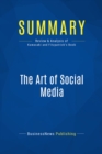Summary: The Art of Social Media - eBook