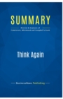 Summary : Think Again:Review and Analysis of Finkelstein, Whitehead and Campbell's Book - Book