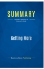 Summary : Getting More:Review and Analysis of Diamond's Book - Book