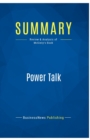 Summary : Power Talk:Review and Analysis of McGinty's Book - Book