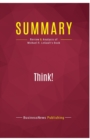 Summary : Think!:Review and Analysis of Michael R. LeGault's Book - Book