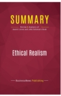 Summary : Ethical Realism:Review and Analysis of Anatol Lieven and John Hulsman's Book - Book