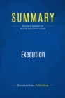 Summary: Execution - eBook