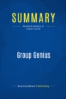 Summary: Group Genius - eBook