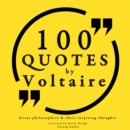 100 Quotes by Voltaire: Great Philosophers & Their Inspiring Thoughts - eAudiobook