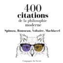 400 citations de la philosophie moderne - eAudiobook