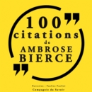100 citations d'Ambrose Bierce - eAudiobook