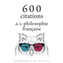 600 citations de la philosophie francaise - eAudiobook