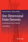 One-Dimensional Finite Elements : An Introduction to the FE Method - Book