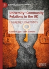 University-Community Relations in the UK : Engaging Universities - Book