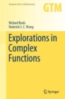 Explorations in Complex Functions - Book
