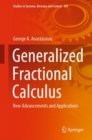 Generalized Fractional Calculus : New Advancements and Applications - Book