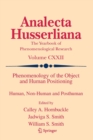 Phenomenology of the Object and Human Positioning : Human, Non-Human and Posthuman - Book