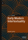 Early Modern Intertextuality - Book