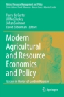 Modern Agricultural and Resource Economics and Policy : Essays in Honor of Gordon Rausser - Book