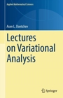 Lectures on Variational Analysis - Book