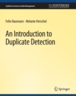 An Introduction to Duplicate Detection - eBook