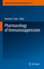 Pharmacology of Immunosuppression - Book