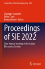Proceedings of SIE 2022 : 53rd Annual Meeting of the Italian Electronics Society - Book