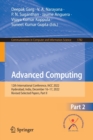Advanced Computing : 12th International Conference, IACC 2022, Hyderabad, India, December 16-17, 2022, Revised Selected Papers, Part II - Book