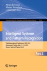 Intelligent Systems and Pattern Recognition : Third International Conference, ISPR 2023, Hammamet, Tunisia, May 11–13, 2023, Revised Selected Papers, Part II - Book