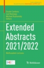 Extended Abstracts 2021/2022 : Methusalem Lectures - Book