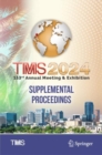 TMS 2024 153rd Annual Meeting & Exhibition Supplemental Proceedings - Book