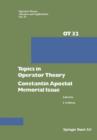 Topics in Operator Theory : Constantin Apostol Memorial Issue - Book