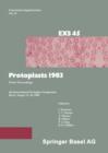 Protoplasts 1983 : Poster Proceedings - Book