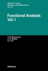 Functional Analysis : Vol. I - Book