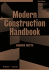 Modern Construction Handbook - Book