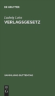 Verlagsgesetz - Book