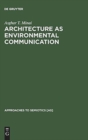 Architecture as Environmental Communication - Book