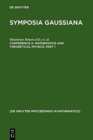 Mathematics and Theoretical Physics - Book
