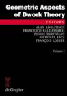 Geometric Aspects of Dwork Theory - Book