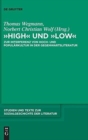 "High" und "low" : Zur Interferenz von Hoch- und Popularkultur in der Gegenwartsliteratur - Book