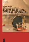 Electrochemical Storage Materials : From Crystallography to Manufacturing Technology - eBook