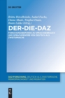 Der-Die-Daz - Forschungsbefunde Zu Sprachgebrauch Und Spracherwerb Von Deutsch ALS Zweitsprache - Book