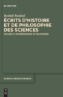Mathematiques Et Philosophie - Book