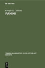 Panini : A Survey of Research - eBook