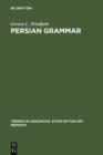 Persian Grammar : History and State of its Study - eBook